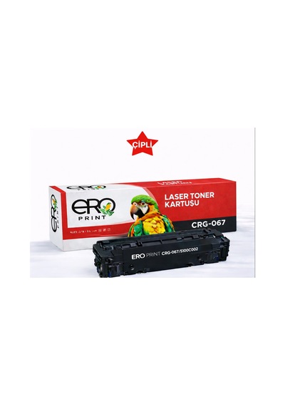 Canon Crg-067m Uyumlu Toner - 1350 Sayfalık - Çipli Kırmızı Toner