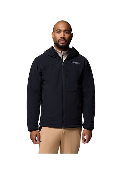 Columbia Columbai Silver Leaf Lite Hooded Jacket Siyah Erkek Outdoor Mont Wo0604-010 Siyah