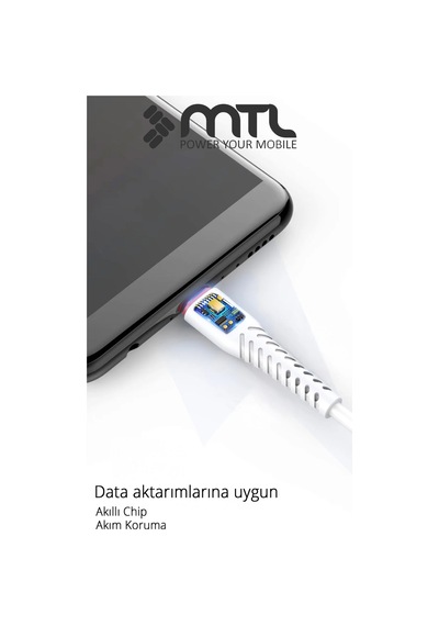 60w Type-c To Lightning Turbo Hızlı Şarj Ve Data Kablosu 2 Metre Mt2212