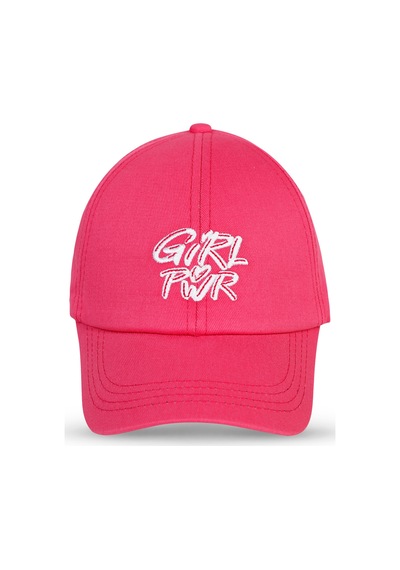 Civil Girls Power 6-9 Yaş Çocuk Kız Kep Şapka Fuşya