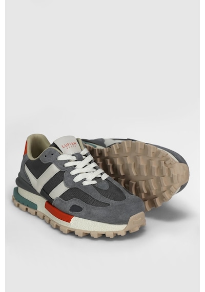 Lufian 121230035 Stella Deri Unisex Sneaker Ayakkabı Gri Gri