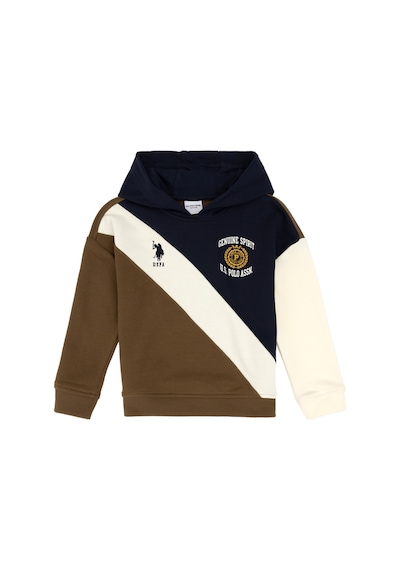 U.S. Polo Assn. Erkek Çocuk Haki Sweatshirt 50311148-vr027