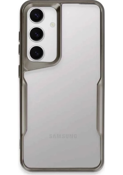 Newface Samsung Galaxy A14 4g Kılıf Boyi Silikon Kapak - Titan Gri