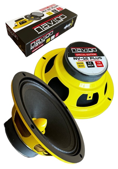 Navigo 16 Cm 880 Watt 135 Rms Mermi Göbek Midrange Hoparlör Ve Kapak Takımı