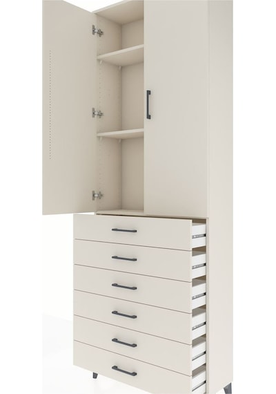 Arges Dolap 3 Raflı 6 Çekmeceli 2 Kapaklı 88x30x243 Aytaşı-aytaşı Aytası Arges Dolap 3 Raflı 6 Çekmeceli 2 Kapaklı 88x30x243 Aytaşı-aytaşı Aytası