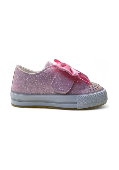 Tuğba Ortopedi 1210 Kız Çocuk Okul Öncesi Kurdele Işıklı Sneaker Pembe