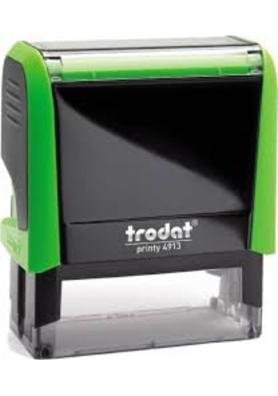 Trodat 4913 - Firma - Şirket Kaşesi Siyah