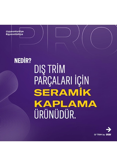 Gyeon Q² Trim Evo Plastik Koruyucu Ve Solmuş Plastik Yenileyici S