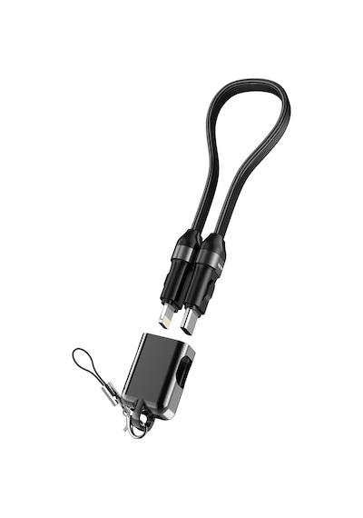 S-link Armor Cl-020 30w 20 Cm Type-c To Lightning Pd Örgülü Metal Başlıklı Siyah Hızlı Şarj Kab Standart