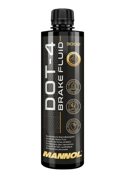 Mannol Dot 4 Fren Hidrolik Sıvısı 500 Ml Yüksek Performanslı Fren Yağı