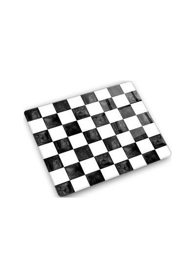 Damalı Desen | Cam Kesme Tahtası - Cam Kesme Tablası | 29cm x 34c