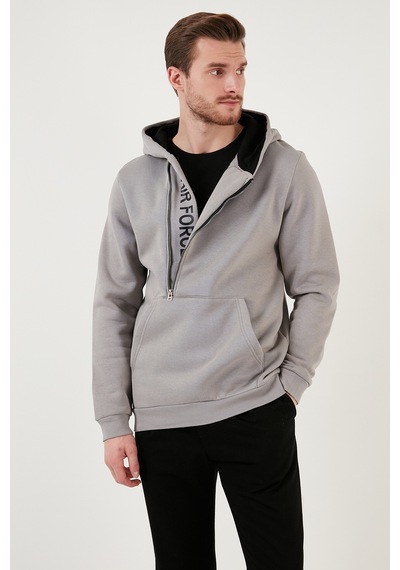Buratti Erkek Sweat 575707 Açık Gri Açık Gri