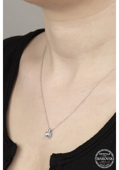Union Swarovski Crystal Kadın Küçük Ss Gümüş Kolye