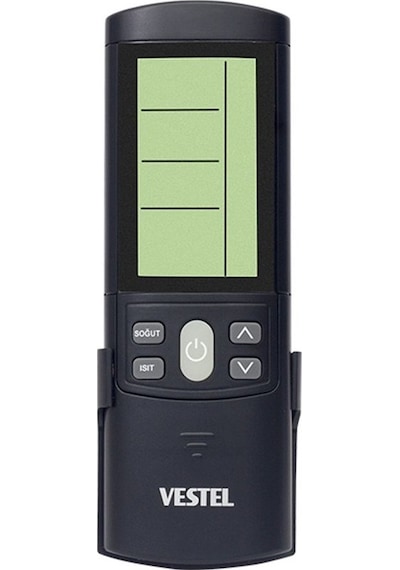 Vestel Uyumlu Klima Kumandası Siyah