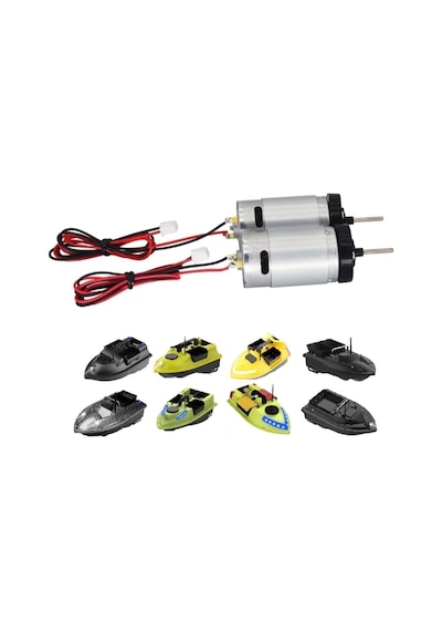 Sazan Yemleme Tekne Ve Botu Motor 7.4v 8.4v Su Geçirme Motoru