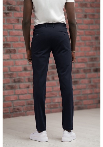 Paul Martin Regular Fit Likralı Penye Kumaş Beli İplikli Ve Lastikli Jogger Pantolon Lacivert Paul Martin Regular Fit Likralı Penye Kumaş Beli İplikli Ve Lastikli Jogger Pantolon Lacivert