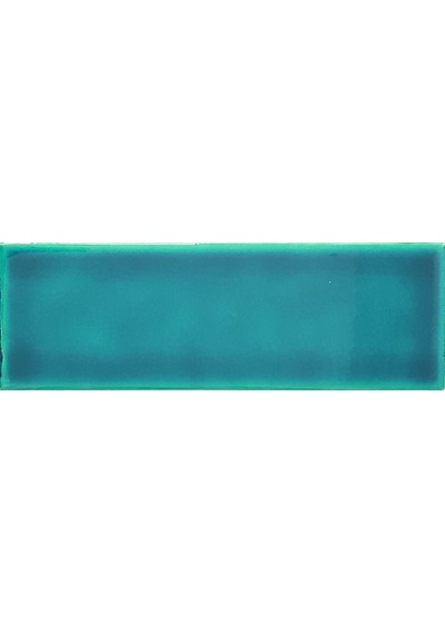 Armada Çini 7x21 Cm Düz Turkuaz Desenli Çini Seramik Karo