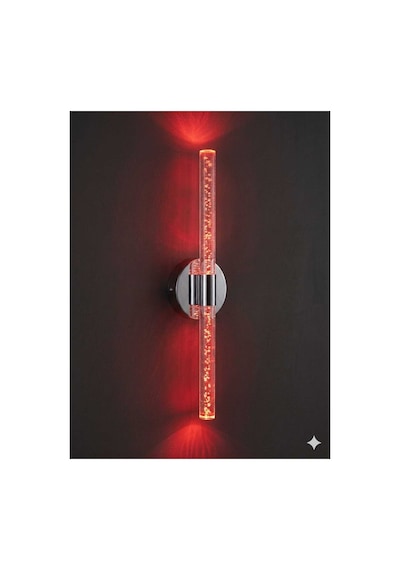 Bubbleflux Large 51 Cm Modern Tasarım Led Aplik - Duvar Lambası - Gümüş - Elektrikli - Rgb Kumandalı Gümüş Rgb Elektrikli Kumandalı