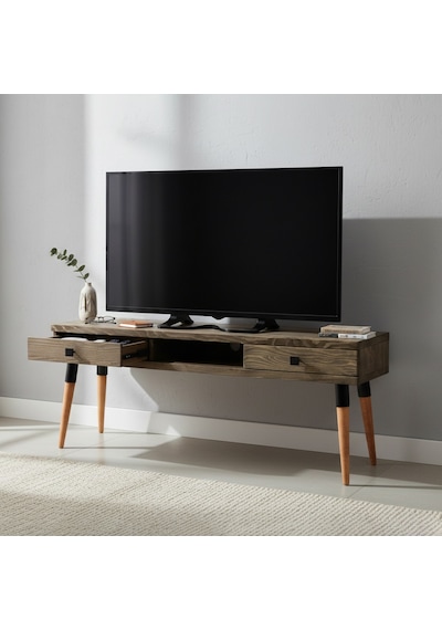 Masif Ahşap Tv Ünitesi 175 Cm İskandinav Stil, Doğal, 2 Çekmeceli Ve 1 Raflı Modest Tv-175 Cv Tk Ceviz - Ahşap Masif Ahşap Tv Ünitesi 175 Cm İskandinav Stil, Doğal, 2 Çekmeceli Ve 1 Raflı Modest Tv-175 Cv Tk Ceviz - Ahşap