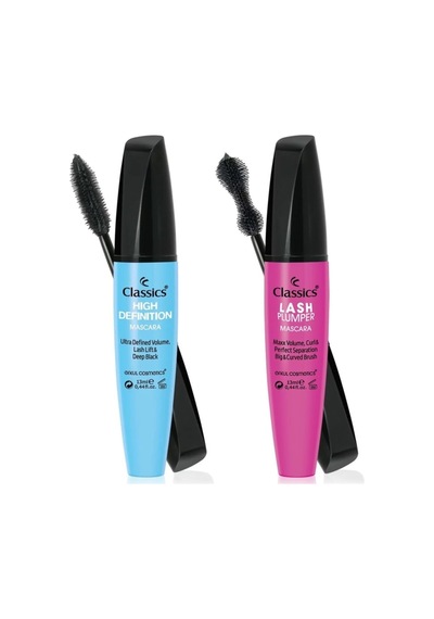 Lexroo Classics High Definition Mascara Ve Lash Plumper Mascara 2 Li Uzatma Ve Dolgunlaştırma Seti Diğer