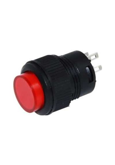 Dc180 16Mm Kırmızı Işıklı Anahtar