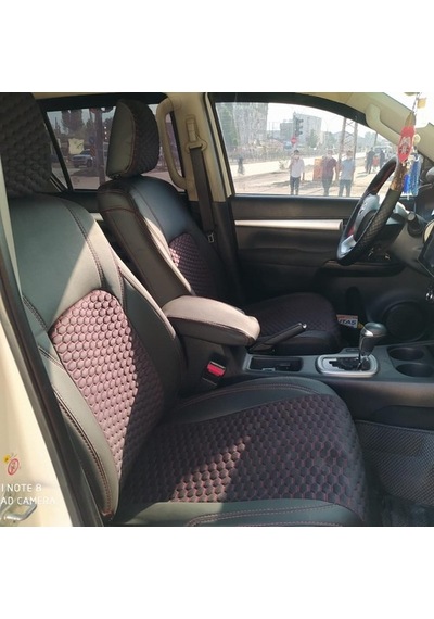 Toyota Uyumlu Hilux Araca Özel Oto Koltuk Kılıfı (469711805)