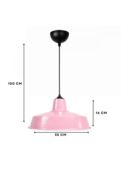 Homing Northe İskandinav Metal Sarkıt Pembe