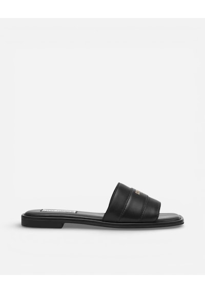 Steve Madden Ashten Black Leat Kadın Siyah Terlik Ashten