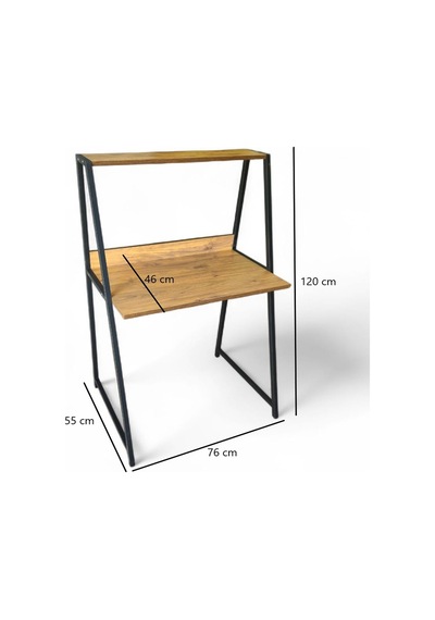 Çam Rengi Metal Ayaklı, Raflı Çalışma Masası, Bilgisayar Masası, Ofis Masası Çam/siyah Çam Rengi Metal Ayaklı, Raflı Çalışma Masası, Bilgisayar Masası, Ofis Masası Çam/siyah