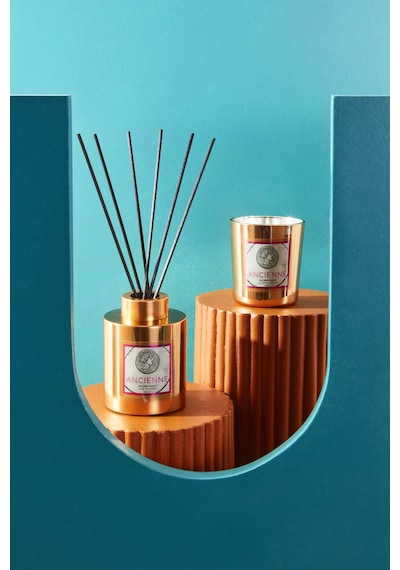 Karaca Home Pop Art Koleksiyonu Ancienne Golden Touch Kokulu Mum Turuncu