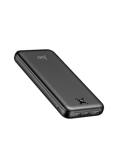 Juo MT03281 10000 mAh 10.5 W Çift USB-A Taşınabilir Hızlı Şarj  Powerbank Siyah