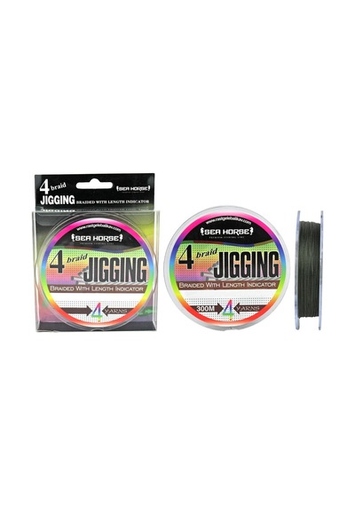Sea Horse Jigging X4 0,12 300 Mt Green