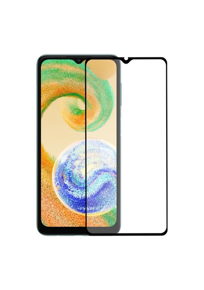 Samsung Galaxy A04S ile Uyumlu Tam Kaplayan Temperli Cam Ekran Koruyucu