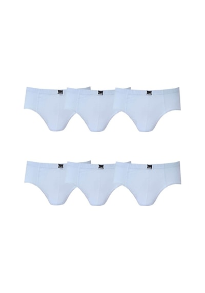 Tutku Iç Giyim Pamuklu Erkek Çocuk Slip Külot Beyaz 6 Lı Paket