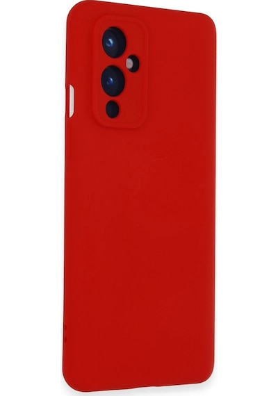 Cosmotex Newface One Plus 9 Kılıf Nano İçi Kadife Silikon - Kırmızı