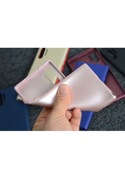 Samsung Galaxy Uyumlu Note 10 Plus Kılıf Zore Premier Silikon Kapak-Siy