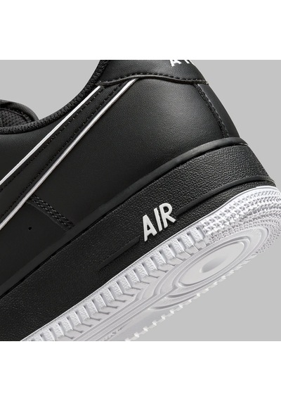 Nike Blank White Shades Illuminate This Pitch-dark Air Force 1 SİYAH-BEYAZ