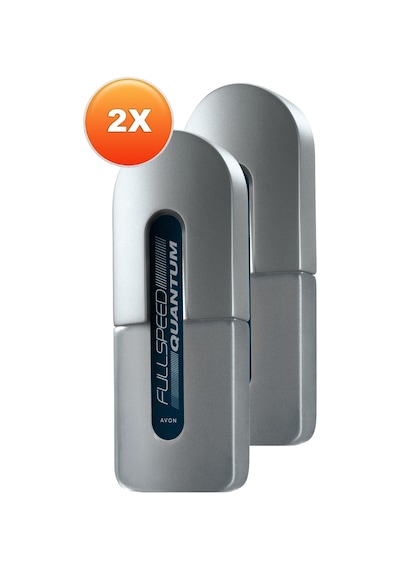 Avon Full Speed Quantum Erkek Parfüm EDT 2 x 75 ML