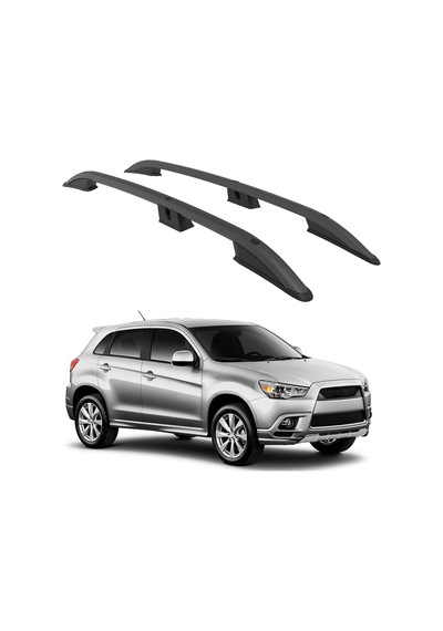 Mitsubishi Outlander Sport Mk3 2010-2022 Turtle Crown Tavan Çıtası Siyah