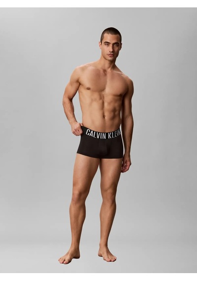 Calvin Klein Low Rıse Trunk 3pk, Ub1 Siyah Erkek 3'lü Boxer