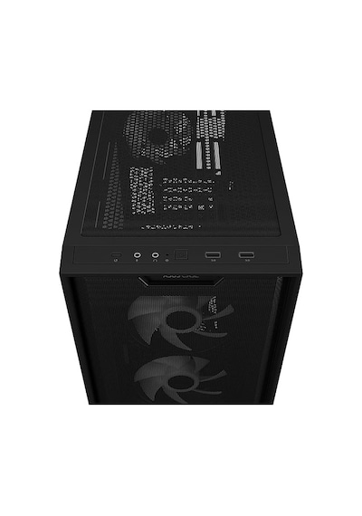 Asus A21 Plus ARGB Temperli Cam mATX Mid Tower Gaming Kasa Siyah