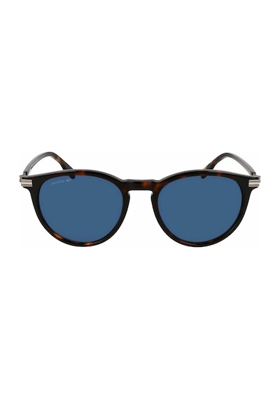 Lacoste L6034s 214 51 Unisex Oval Kırçıllı Kahverengi Kemik Güneş Gözlüğü