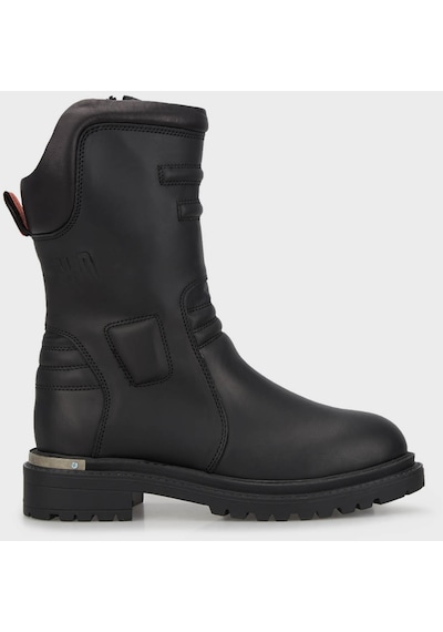Harley Davidson Bayan Bot 021z100571 Black Deri Siyah Deri
