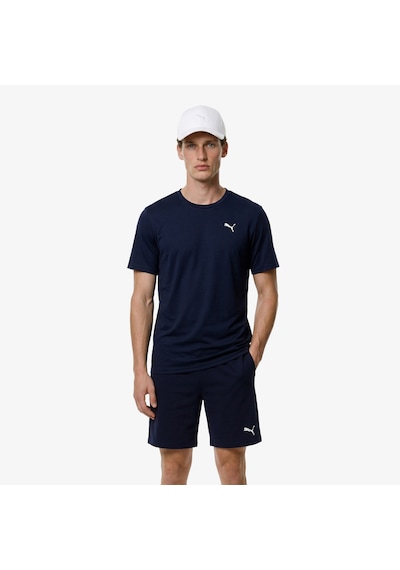 Puma Tad Ess Solid Cat Lc Erkek Lacivert Antrenman T-shirt 525908