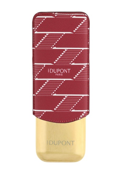 S.t. Dupont Monogram 1872 2li Bordo Puro Kılıfı 183478