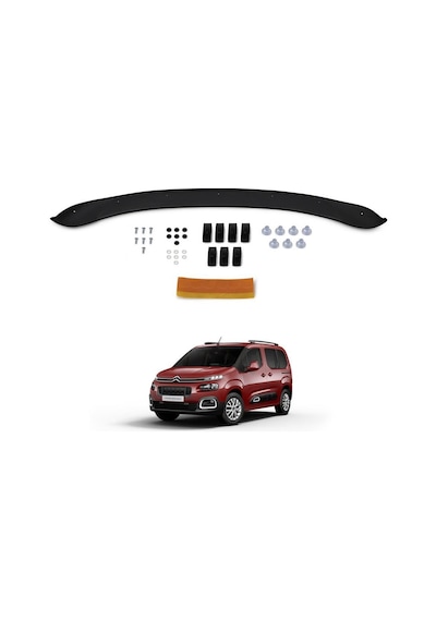 Citroen Berlingo Ferrous Ön Kaput Koruyucu Rüzgarlık 2019 Ve Üstü