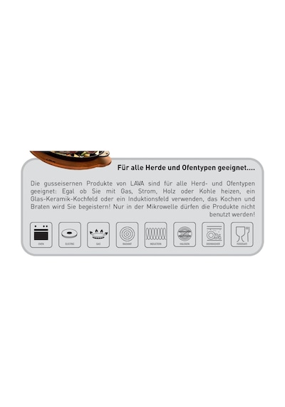 Lava Metal Döküm Izgara Tava Genel