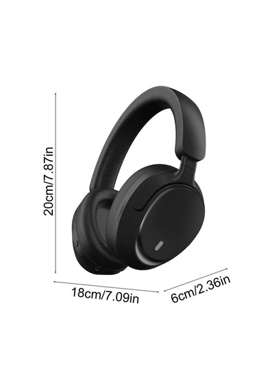 Bluetooth 5.4 Kulaklık Kablosuz Kulaküstü Şarjlı Wireless Headphones Hifi Bass+