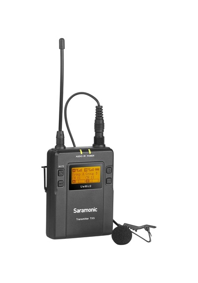 Uwmic9 Kablosuz Ses Sistemi İçin Saramonic Tx9 Mikrofonlu Verici
