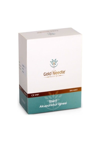 Gold Needle Steril Akupunktur Iğnesi 0.25Mm X 25Mm 200 Lü Çok Renkli